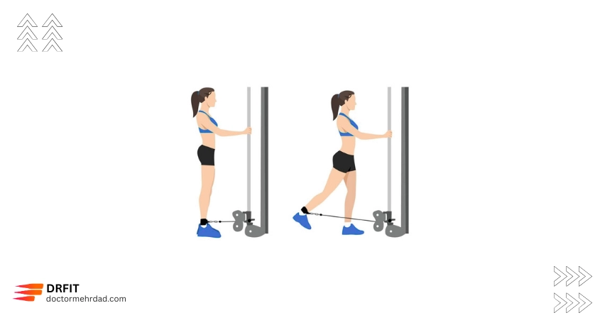 حرکت اکستنشن پا