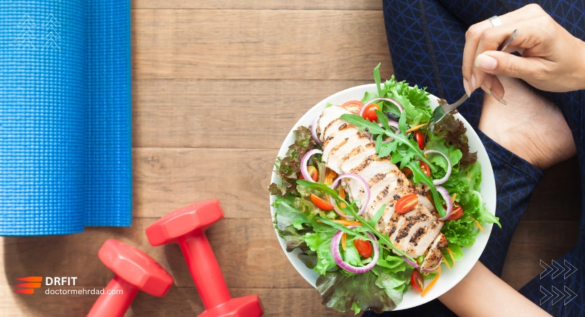 نمونه وعده‌های غذایی قبل از تمرین