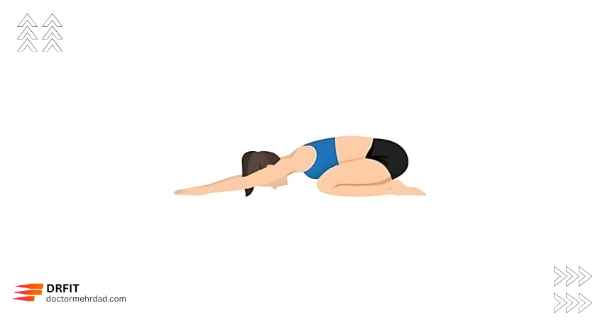 حرکت بچه (Child’s Pose)