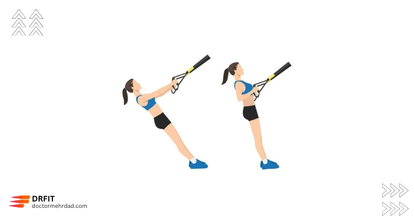 زیربغل TRX یا کش مقاومتی