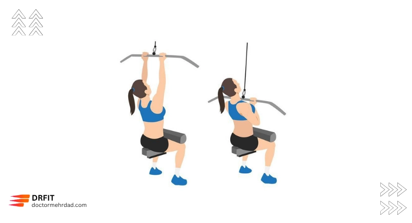 زیربغل دست برعکس