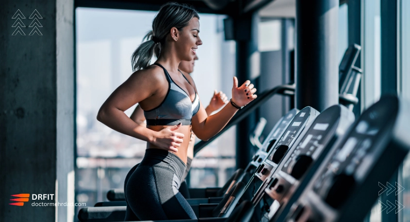 تردمیل کدام قسمت بدن را لاغر می‌کند