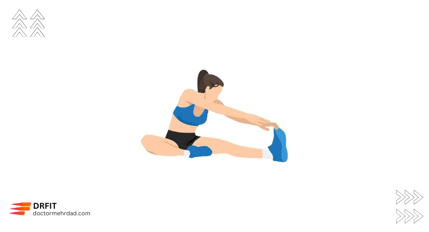 کشش همسترینگ (Hamstring Stretch)